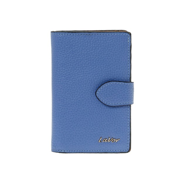 Lavor 1-6174 Δερμάτινο Γυναικείο Πορτοφόλι με RFID Γαλάζιο