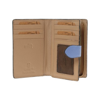 Lavor 1-6174 Δερμάτινο Γυναικείο Πορτοφόλι με RFID Γαλάζιο