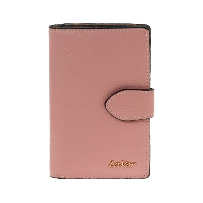 Lavor 1-6174 Δερμάτινο Γυναικείο Πορτοφόλι με RFID Pink