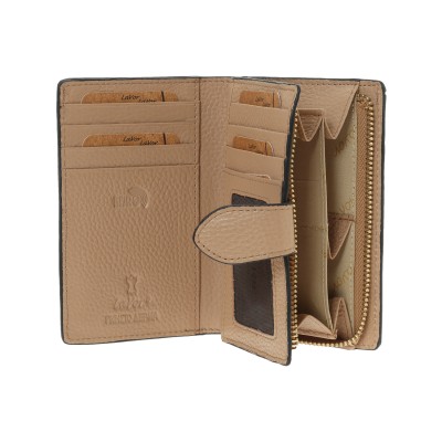 Lavor 1-6174 Δερμάτινο Γυναικείο Πορτοφόλι με RFID Nude