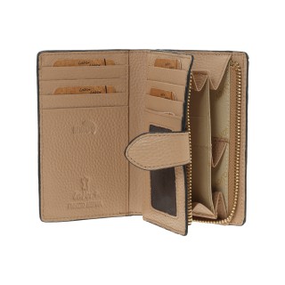 Lavor 1-6174 Δερμάτινο Γυναικείο Πορτοφόλι με RFID Nude