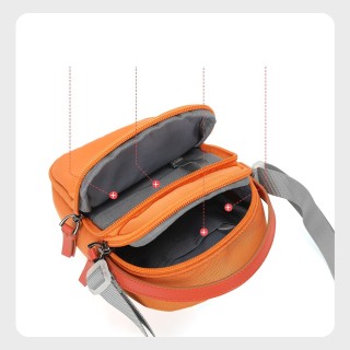 Tigernu T-S8810 Γυναικεία Τσάντα Χιαστί Πορτοκαλί