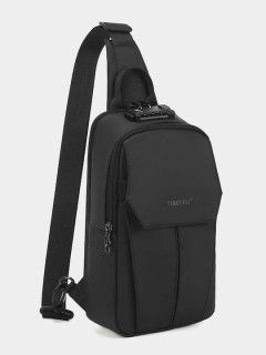 Tigernu T-S8889 Ανδρική Τσάντα Στήθους Μαύρη