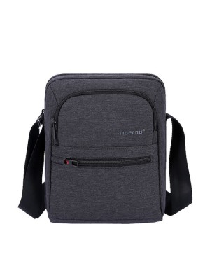 Tigernu T-L5105 Ανδρική Τσάντα Ώμου / Χιαστί Ανθρακί