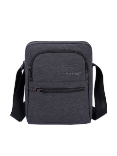 Tigernu T-L5105 Ανδρική Τσάντα Ώμου / Χιαστί Ανθρακί