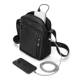 Lavor 1-716 Ανδρική Τσάντα Ώμου / Χιαστί Μαύρη