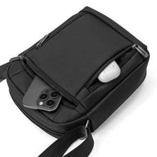 Lavor 1-716 Ανδρική Τσάντα Ώμου / Χιαστί Μαύρη