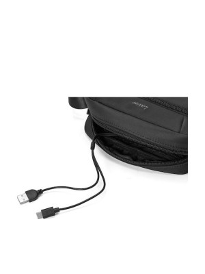 Lavor 1-716 Ανδρική Τσάντα Ώμου / Χιαστί Μαύρη