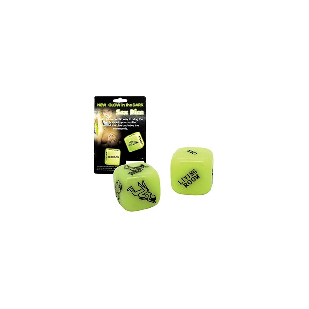 Ζάρια για ενήλικες που φωσφορίζουν στο σκοτάδι
