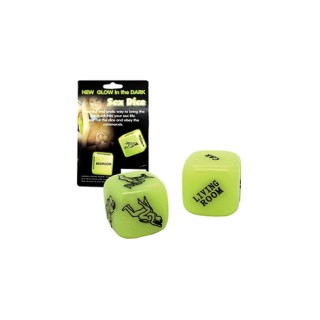 Ζάρια για ενήλικες που φωσφορίζουν στο σκοτάδι