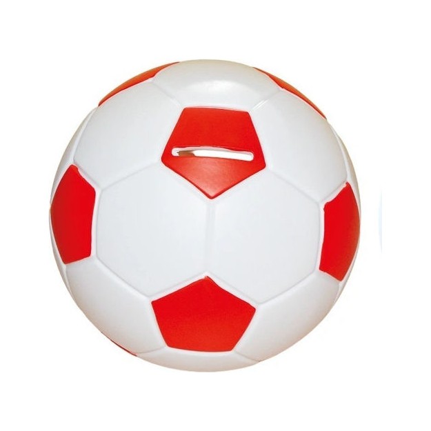 Κουμπαράς Μπάλα – 14cm Κόκκινο