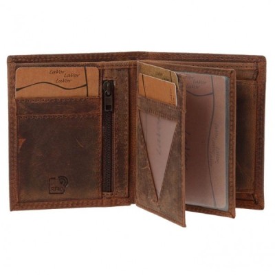Lavor 1-2106 Δερμάτινο Ανδρικό Πορτοφόλι Καφέ