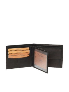 Lavor 1-2111 Δερμάτινο Ανδρικό Πορτοφόλι Μαύρο