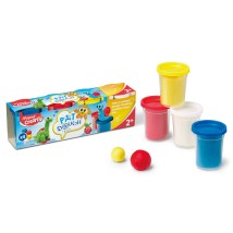 Maped Creativ 4 Βαζάκια Πλαστελίνης Basic Χρώματα για 2+ Ετών 907200