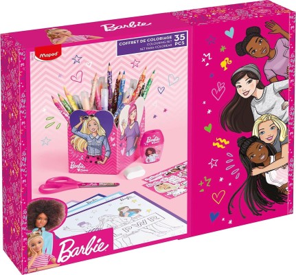 Maped Gift Box Barbie 35pcs