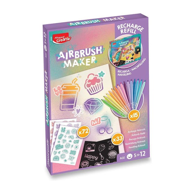 Ανταλλακτικό Σέτ Αερογράφου Creative Graffiti Maped