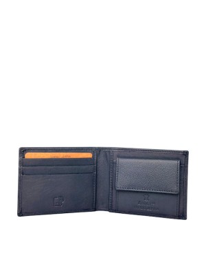 Lavor 1-2123 Δερμάτινο Ανδρικό Πορτοφόλι με RFID Μπλε