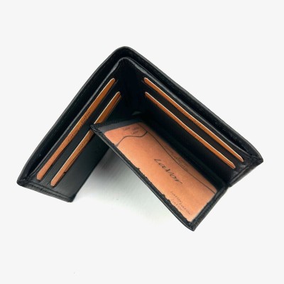 Lavor 1-2124 Δερμάτινο Ανδρικό Πορτοφόλι Μικρό Μαύρο