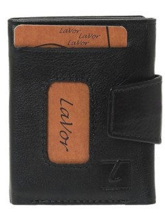 Lavor 1-2126 Δερμάτινο Ανδρικό Πορτοφόλι με RFID Μαύρο