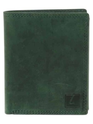 Lavor 1-2127 Δερμάτινο Ανδρικό Πορτοφόλι με RFID Πράσινο