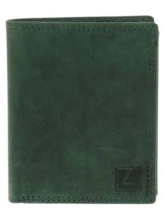 Lavor 1-2127 Δερμάτινο Ανδρικό Πορτοφόλι με RFID Πράσινο