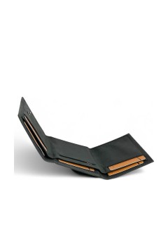 Lavor 1-2128 Δερμάτινο Ανδρικό Πορτοφόλι Καρτών με RFID Μαύρο