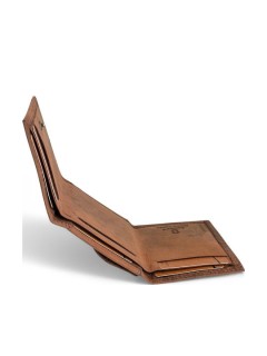 Lavor 1-2128 Δερμάτινο Ανδρικό Πορτοφόλι Καρτών με RFID Καφέ