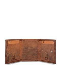 Lavor 1-2128 Δερμάτινο Ανδρικό Πορτοφόλι Καρτών με RFID Καφέ