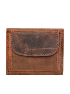 Lavor 1-2128 Δερμάτινο Ανδρικό Πορτοφόλι Καρτών με RFID Καφέ
