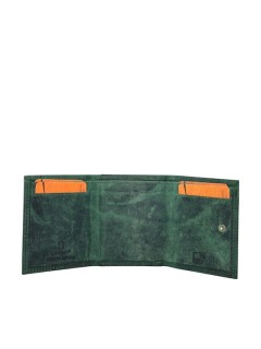 Lavor 1-2128 Δερμάτινο Ανδρικό Πορτοφόλι Καρτών με RFID Πράσινο