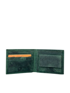 Lavor 1-2129 Δερμάτινο Ανδρικό Πορτοφόλι με RFID Πράσινο