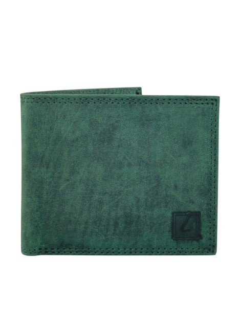 Lavor 1-2129 Δερμάτινο Ανδρικό Πορτοφόλι με RFID Πράσινο