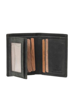 Lavor 1-2130 Δερμάτινο Ανδρικό Πορτοφόλι με RFID Μαύρο