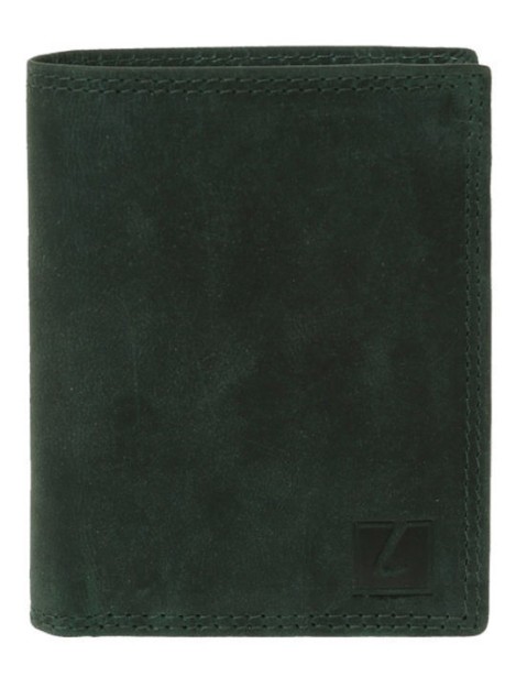 Lavor 1-2130 Δερμάτινο Ανδρικό Πορτοφόλι με RFID Πράσινο