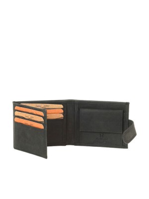 Lavor 1-2131 Δερμάτινο Ανδρικό Πορτοφόλι με RFID Μαύρο