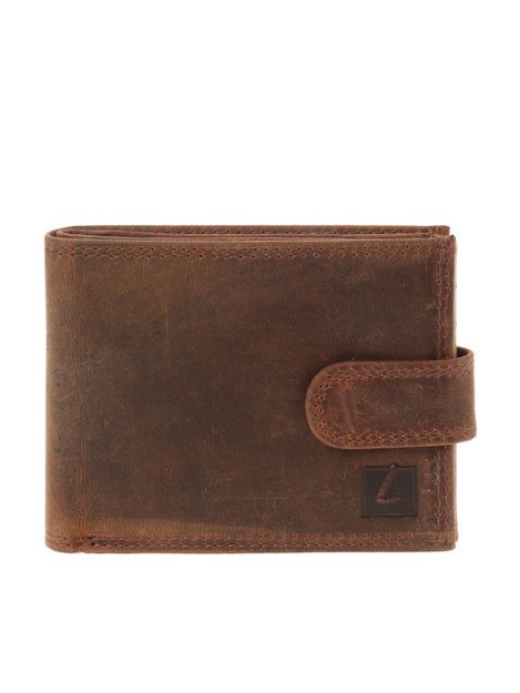 Lavor 1-2131 Δερμάτινο Ανδρικό Πορτοφόλι με RFID Καφέ