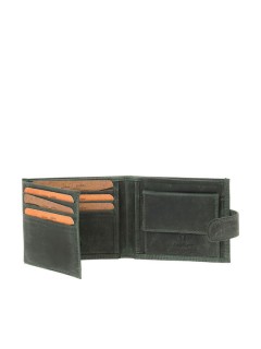 Lavor 1-2131 Δερμάτινο Ανδρικό Πορτοφόλι με RFID Πράσινο