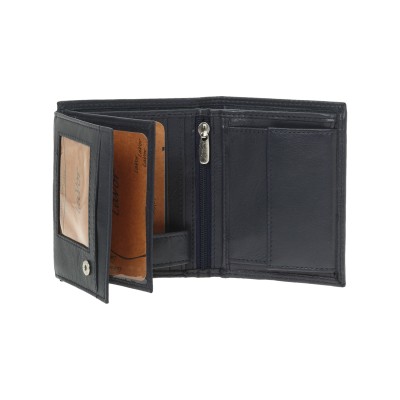 Lavor 1-2133 Δερμάτινο Ανδρικό Πορτοφόλι με RFID Μπλε