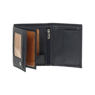 Lavor 1-2133 Δερμάτινο Ανδρικό Πορτοφόλι με RFID Μπλε