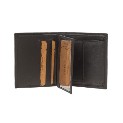 Lavor 1-2134 Δερμάτινο Ανδρικό Πορτοφόλι με RFID Καφέ