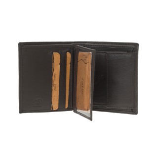 Lavor 1-2134 Δερμάτινο Ανδρικό Πορτοφόλι με RFID Καφέ