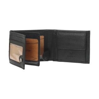 Lavor 1-2135 Δερμάτινο Ανδρικό Πορτοφόλι με RFID Μαύρο