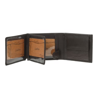 Lavor 1-2135 Δερμάτινο Ανδρικό Πορτοφόλι με RFID Καφέ