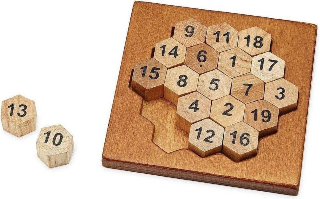 Professor Puzzle Aristotle's Number Γρίφος από Ξύλο για 6+ Ετών