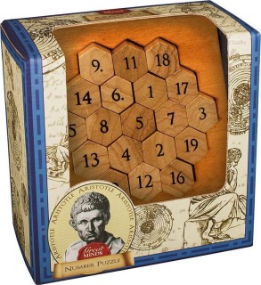 Professor Puzzle Aristotle's Number Γρίφος από Ξύλο για 6+ Ετών