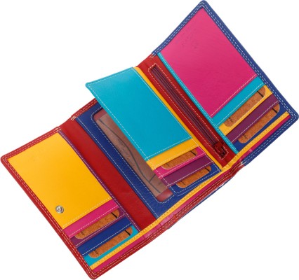 Lavor 1-3681 Μεγάλο Δερμάτινο Γυναικείο Πορτοφόλι με RFID Κόκκινο