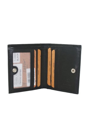 Lavor 1-3303 Δερμάτινο Ανδρικό Πορτοφόλι με RFID Μαύρο