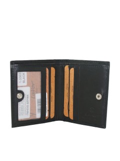 Lavor 1-3303 Δερμάτινο Ανδρικό Πορτοφόλι με RFID Μαύρο