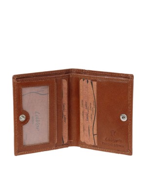 Lavor 1-3303 Δερμάτινο Ανδρικό Πορτοφόλι με RFID Κονιάκ