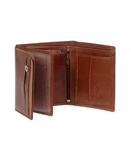 Lavor 1-3309 Δερμάτινο Ανδρικό Πορτοφόλι με RFID Κονιάκ
